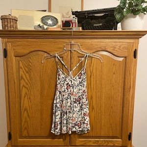American Eagle Floral Tank Top